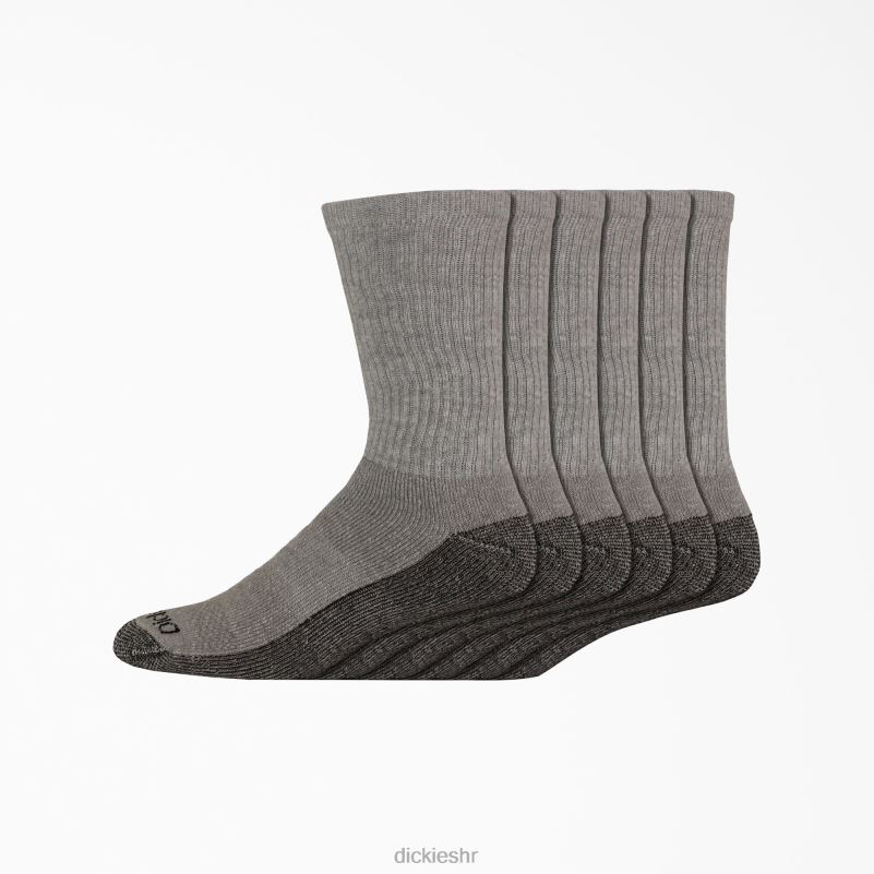 6 kom. radne čarape za kontrolu vlage uniseks Dickies siva (gy) 6BPL62952 pribor