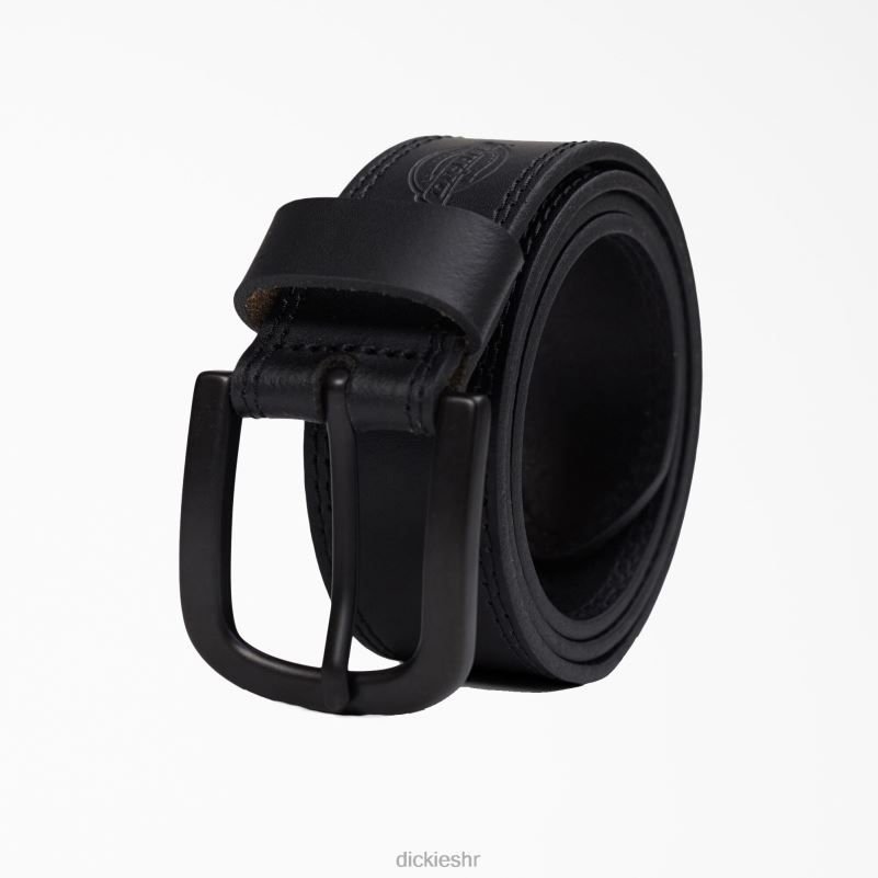 ležerni kožni remen uniseks Dickies crna (bk) 6BPL62773 pribor
