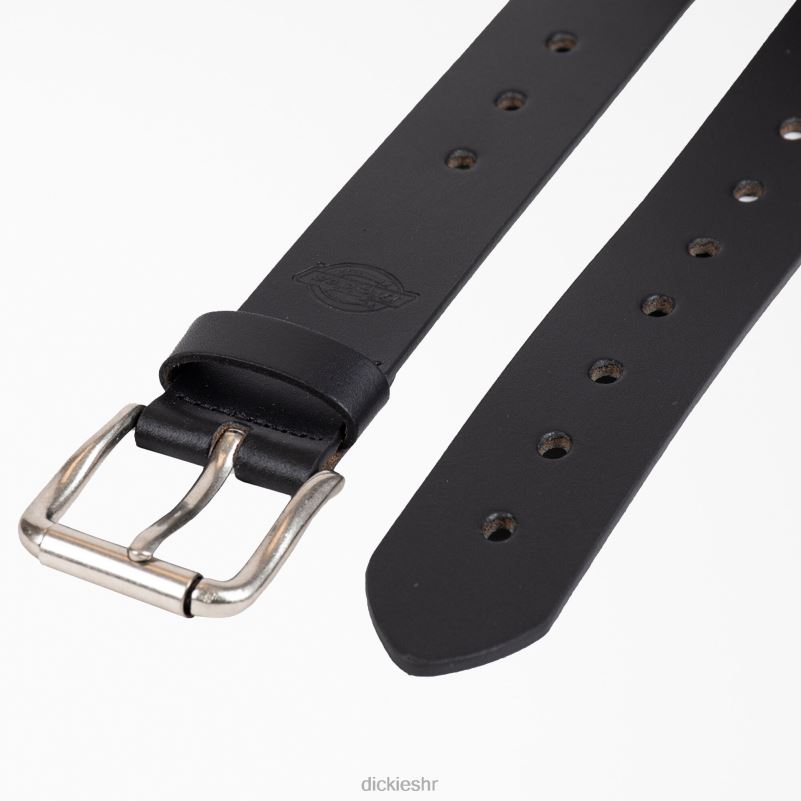 remen od perforirane kože žene Dickies crna (bk) 6BPL62839 pribor
