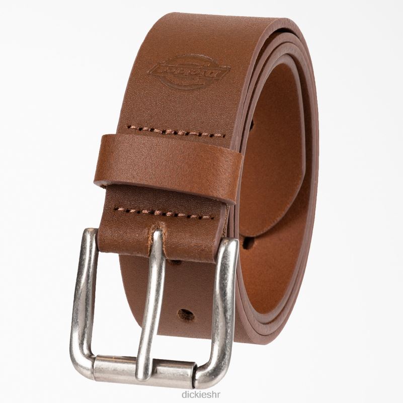 remen od perforirane kože žene Dickies tamno tan (dt) 6BPL62840 pribor