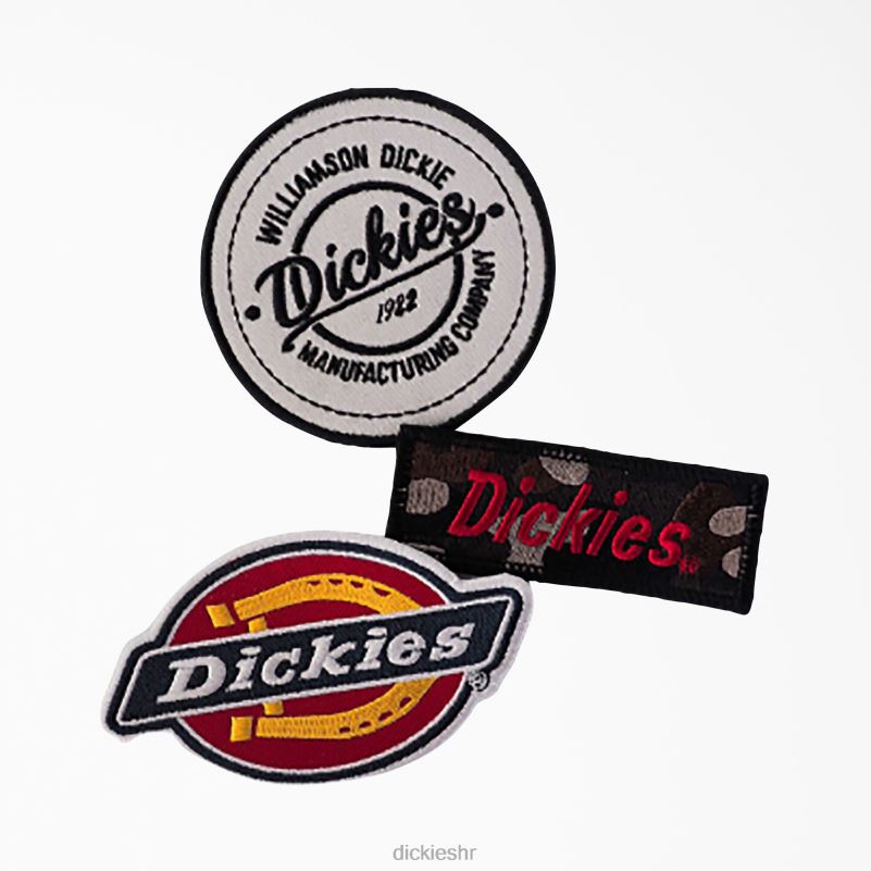 kamuflažni logo ispeglani flasteri 3 kom uniseks Dickies razne boje (qa) 6BPL62756 pribor