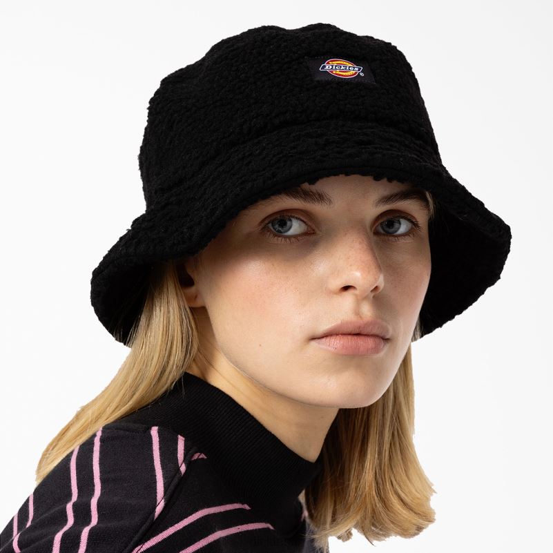 crveni padobran flis bucket hat uniseks Dickies crna (bk) 6BPL62858 pribor