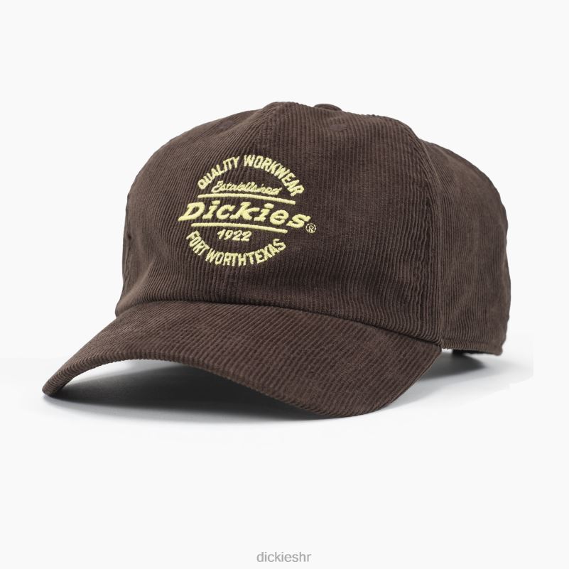 kapa od samta uniseks Dickies čokoladno smeđa (cb) 6BPL62764 pribor