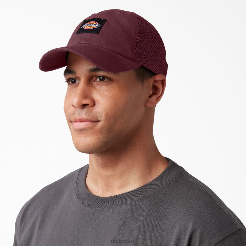 platneni šešir kamiondžija uniseks Dickies bordo (od) 6BPL62851 pribor