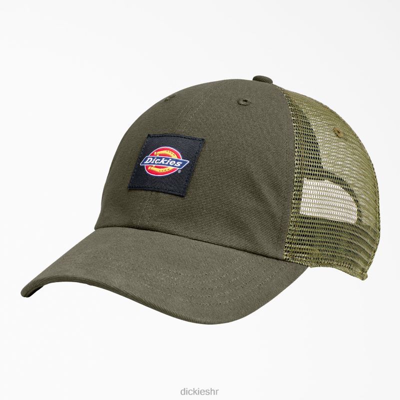 platneni šešir kamiondžija uniseks Dickies zelena mahovina (ms) 6BPL62854 pribor