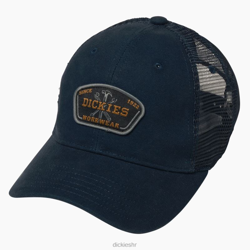 radna odjeća patch platnena kapa za kamiondžije uniseks Dickies mornarska tinta (ik) 6BPL62804 pribor