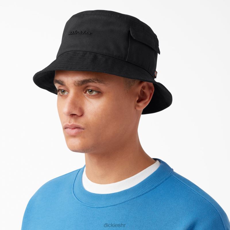 script logo bucket hat uniseks Dickies crna (bk) 6BPL62937 pribor