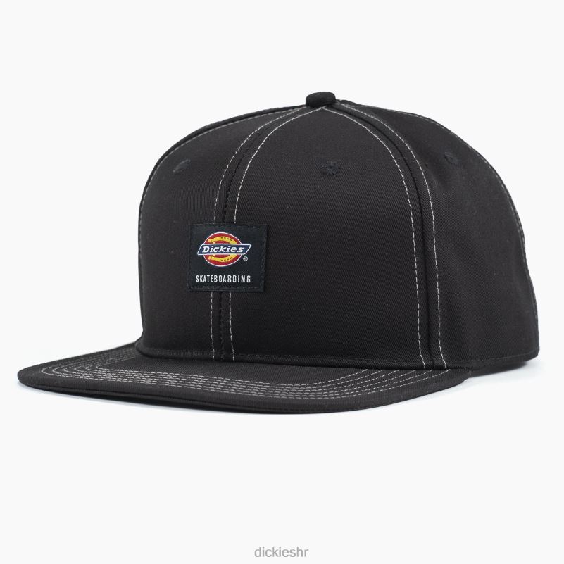 skateboarding kapa s ravnim računom uniseks Dickies crna (bk) 6BPL62919 pribor