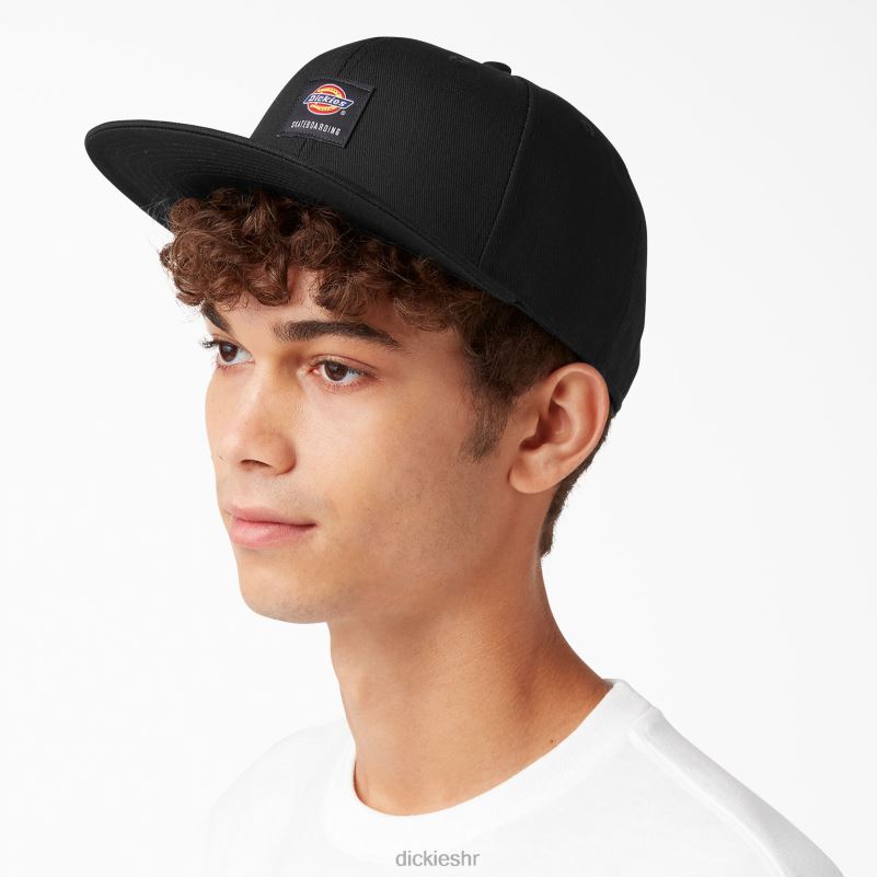 skateboarding ravna kapa uniseks Dickies crna (bk) 6BPL62843 pribor