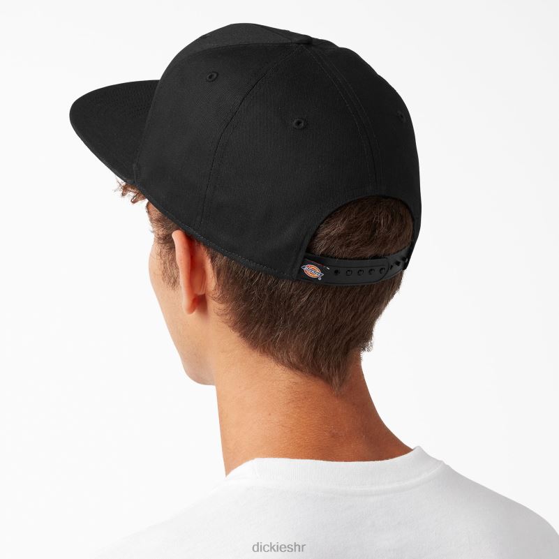 skateboarding ravna kapa uniseks Dickies crna (bk) 6BPL62843 pribor