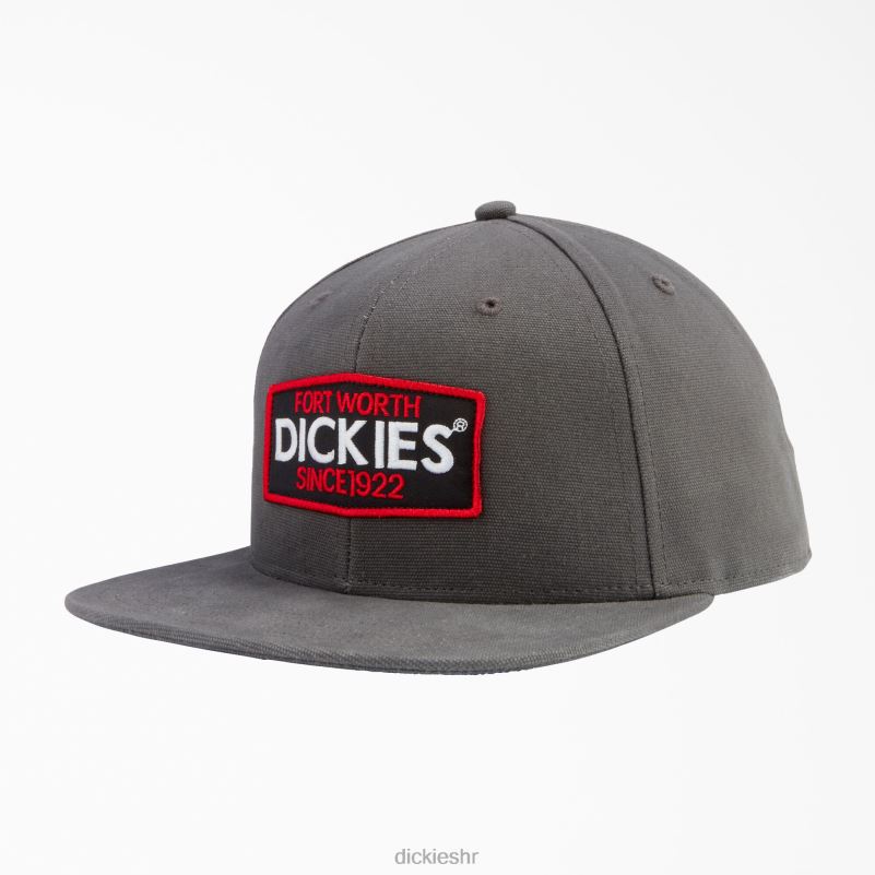 zakrpa s logotipom s ravnom kapom uniseks Dickies škriljasto siva (sl) 6BPL62895 pribor