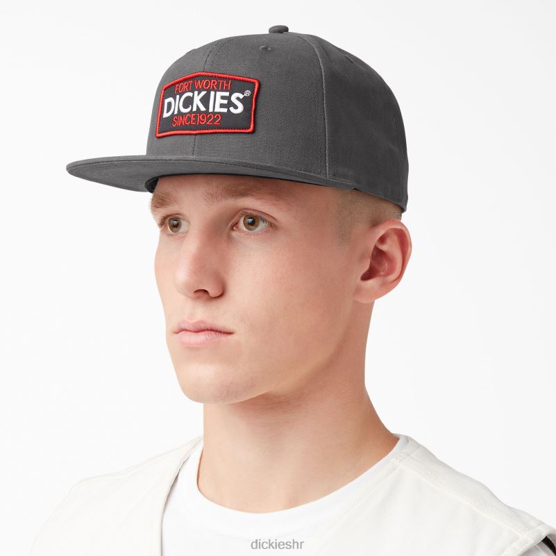 zakrpa s logotipom s ravnom kapom uniseks Dickies škriljasto siva (sl) 6BPL62895 pribor