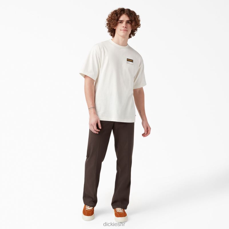 874 flex radne hlače muškarci Dickies tamno smeđa (db) 6BPL623 radna odjeća