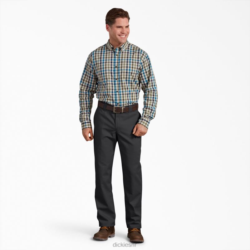 aktivan struk regular fit hlače muškarci Dickies crna (bk) 6BPL6168 radna odjeća
