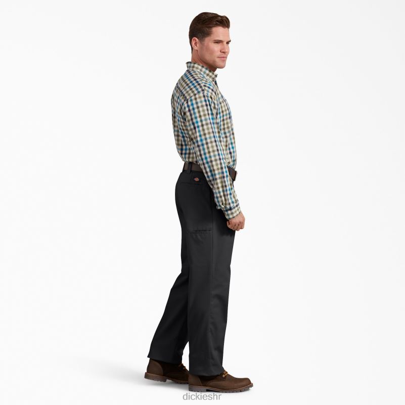 aktivan struk regular fit hlače muškarci Dickies crna (bk) 6BPL6168 radna odjeća