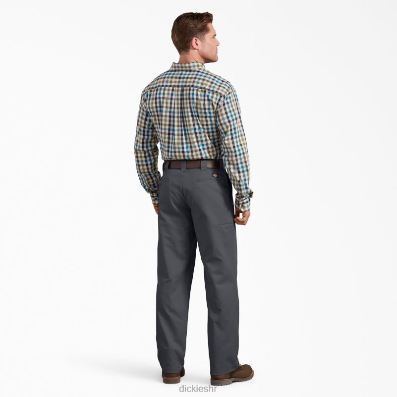 aktivan struk regular fit hlače muškarci Dickies ugljen siva (ch) 6BPL6169 radna odjeća