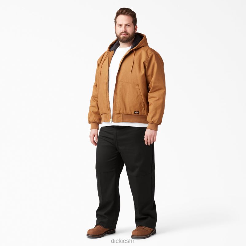 fleksibilne radne hlače slobodnog kroja s dva koljena muškarci Dickies crna (bk) 6BPL6132 radna odjeća