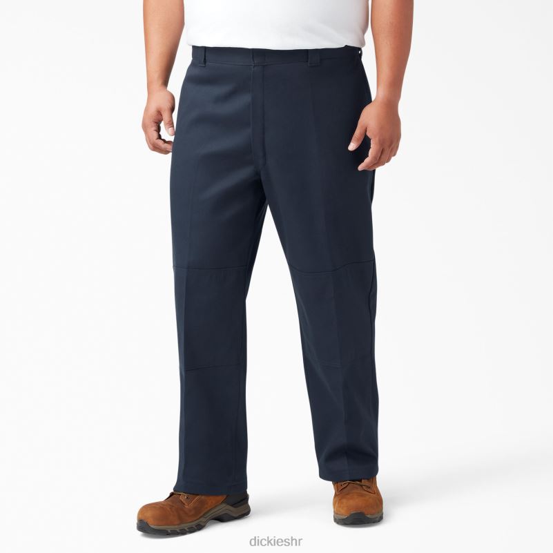 fleksibilne radne hlače slobodnog kroja s dva koljena muškarci Dickies tamnoplava (dn) 6BPL6134 radna odjeća