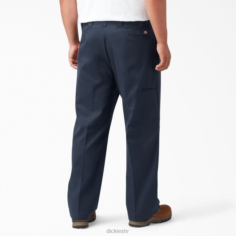 fleksibilne radne hlače slobodnog kroja s dva koljena muškarci Dickies tamnoplava (dn) 6BPL6134 radna odjeća