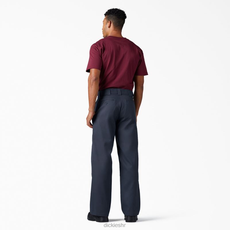 fleksibilne radne hlače slobodnog kroja s dva koljena muškarci Dickies tamnoplava (dn) 6BPL6134 radna odjeća