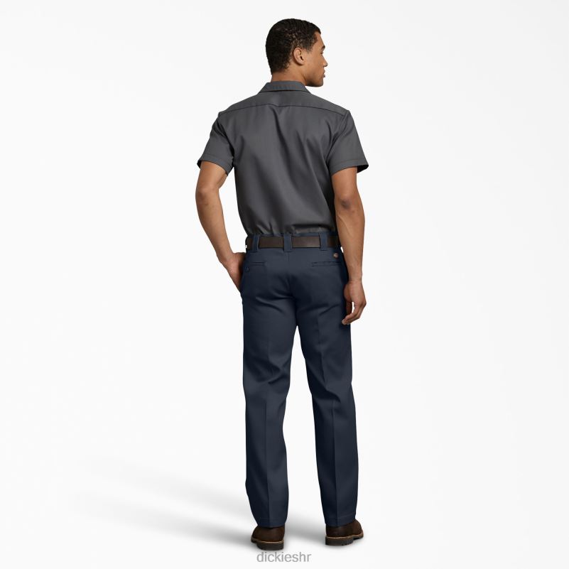 flex radne hlače uskog kroja muškarci Dickies tamnoplava (dn) 6BPL6154 radna odjeća