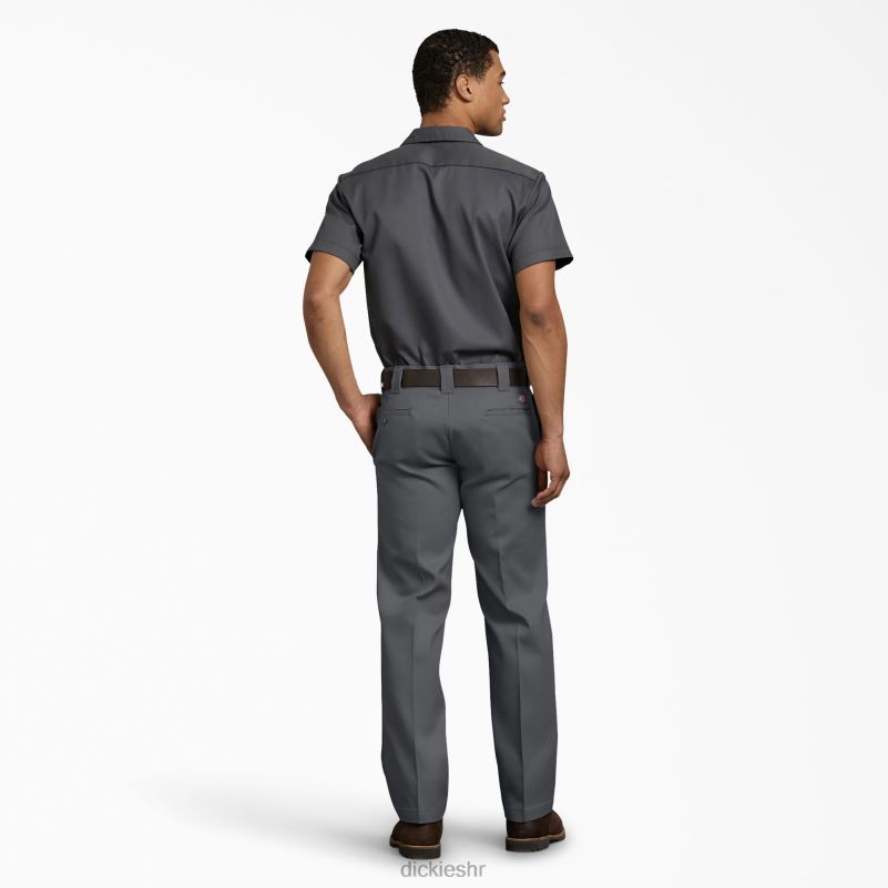 flex radne hlače uskog kroja muškarci Dickies ugljen siva (ch) 6BPL6153 radna odjeća