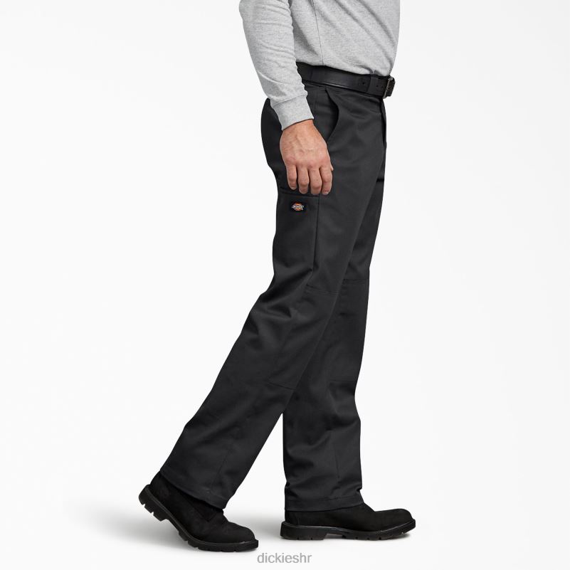 flex regular fit radne hlače s dva koljena muškarci Dickies crna (bk) 6BPL6172 radna odjeća