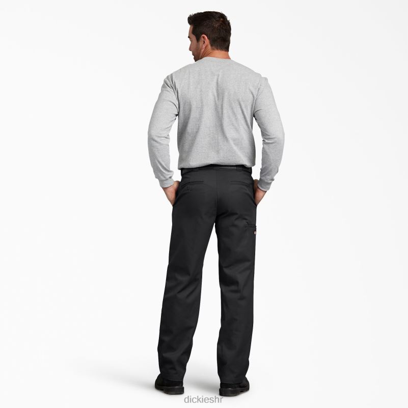 flex regular fit radne hlače s dva koljena muškarci Dickies crna (bk) 6BPL6172 radna odjeća