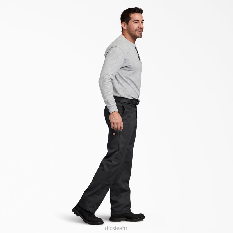 flex regular fit radne hlače s dva koljena muškarci Dickies crna (bk) 6BPL6172 radna odjeća