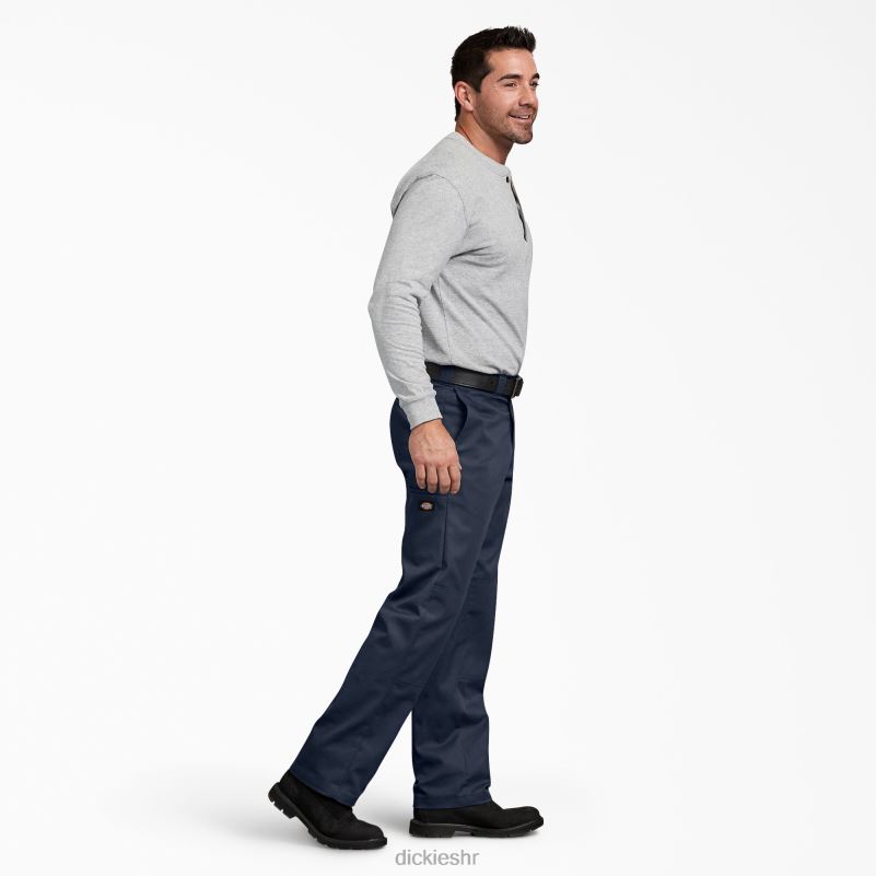 flex regular fit radne hlače s dva koljena muškarci Dickies tamnoplava (dn) 6BPL6173 radna odjeća