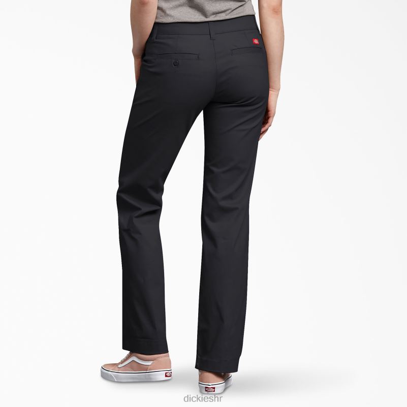 hlače opuštenog kroja žene Dickies crna (bk) 6BPL61745 radna odjeća