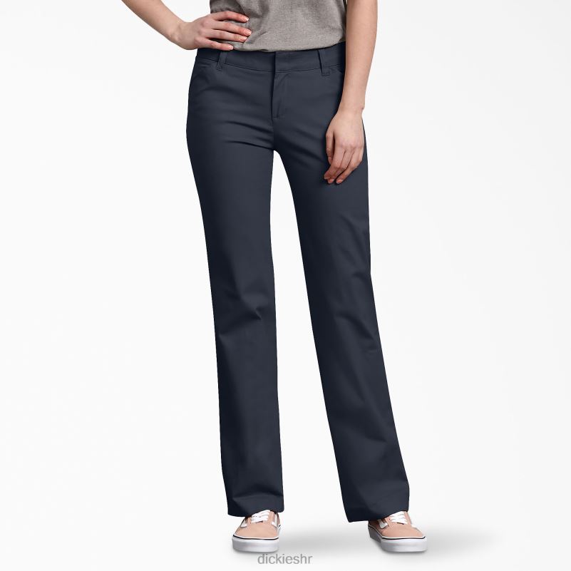 hlače opuštenog kroja žene Dickies tamnoplava (dn) 6BPL61746 radna odjeća