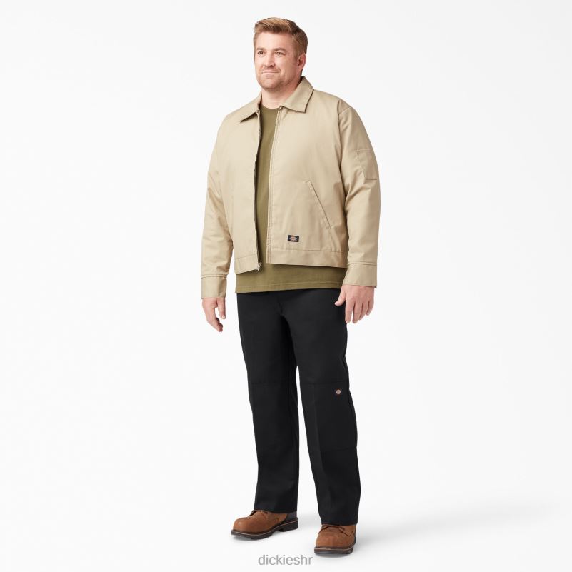 široke radne hlače s dva koljena muškarci Dickies crna (bk) 6BPL626 radna odjeća