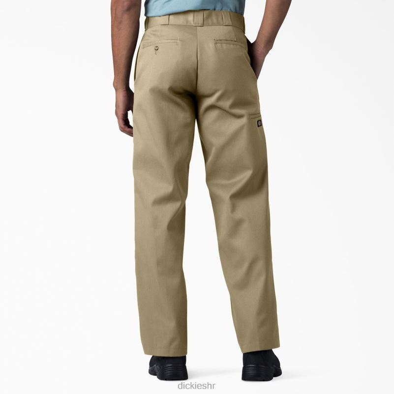 široke radne hlače s dva koljena muškarci Dickies kaki (kh) 6BPL630 radna odjeća