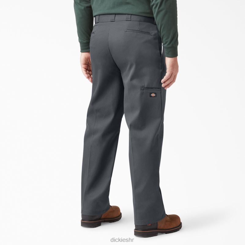 široke radne hlače s dva koljena muškarci Dickies ugljen siva (ch) 6BPL627 radna odjeća