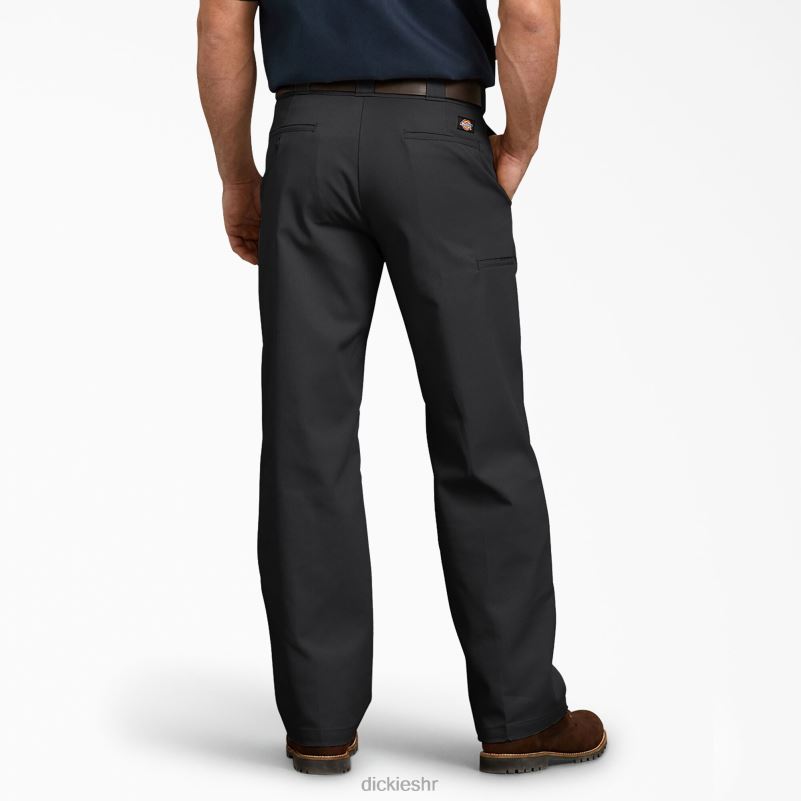 opuštene radne hlače s dva koljena muškarci Dickies crna (bk) 6BPL6180 radna odjeća