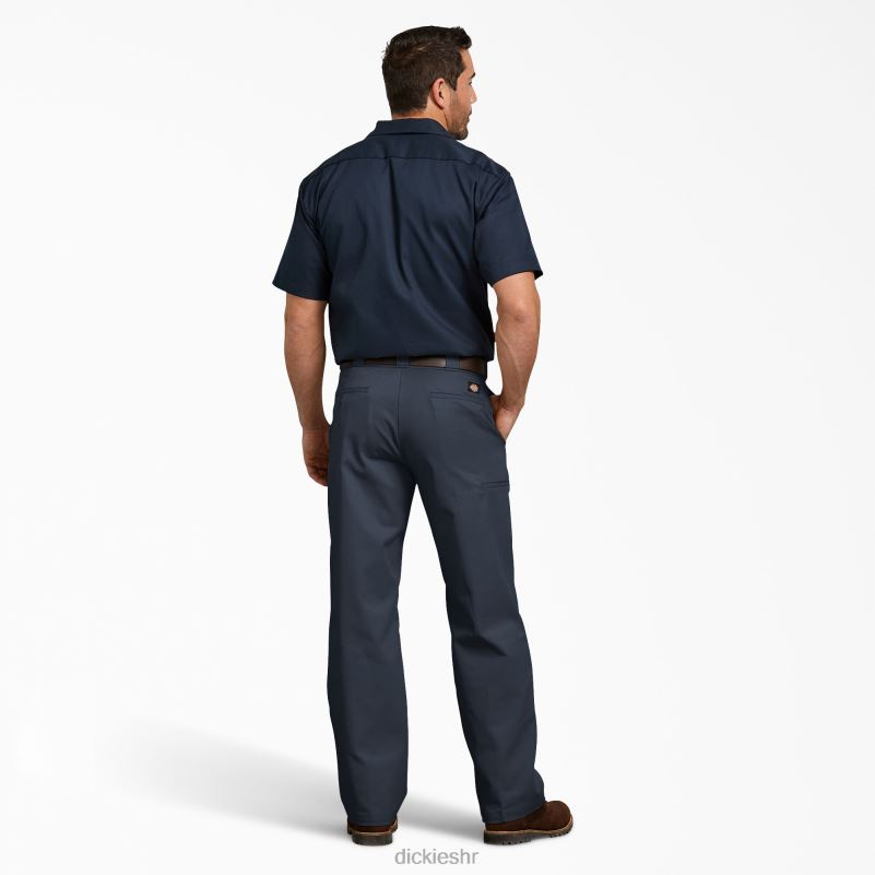 opuštene radne hlače s dva koljena muškarci Dickies tamnoplava (dn) 6BPL6181 radna odjeća