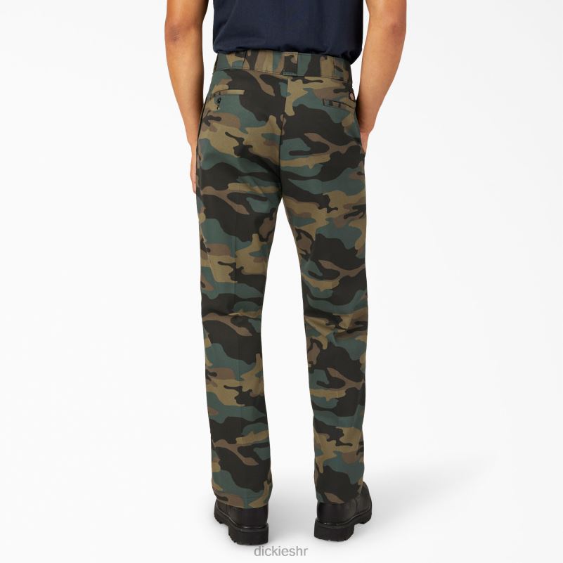 original 874 radne hlače muškarci Dickies lovački zeleni kamuflažni (hrc) 6BPL69 radna odjeća