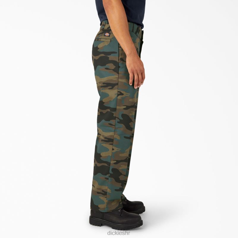 original 874 radne hlače muškarci Dickies lovački zeleni kamuflažni (hrc) 6BPL69 radna odjeća