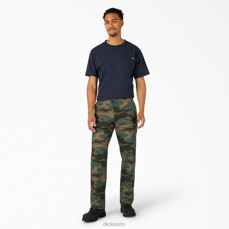 original 874 radne hlače muškarci Dickies lovački zeleni kamuflažni (hrc) 6BPL69 radna odjeća