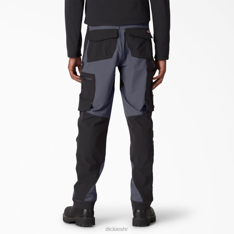 radna odjeća za performanse tehničke fleksibilne hlače muškarci Dickies sivo crna (ueb) 6BPL6266 radna odjeća