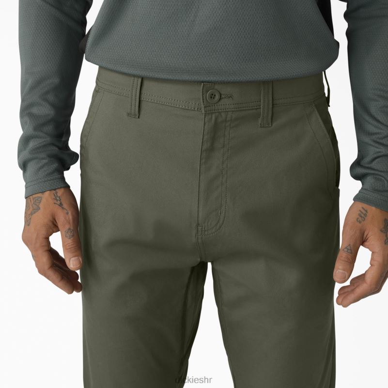 rashladne hibridne pomoćne hlače muškarci Dickies zelena mahovina (ms) 6BPL665 radna odjeća