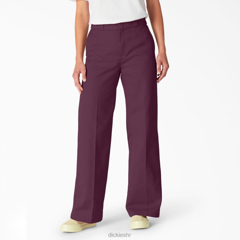 stonewashed široke radne hlače nogavica žene Dickies redovito 6BPL61749 radna odjeća