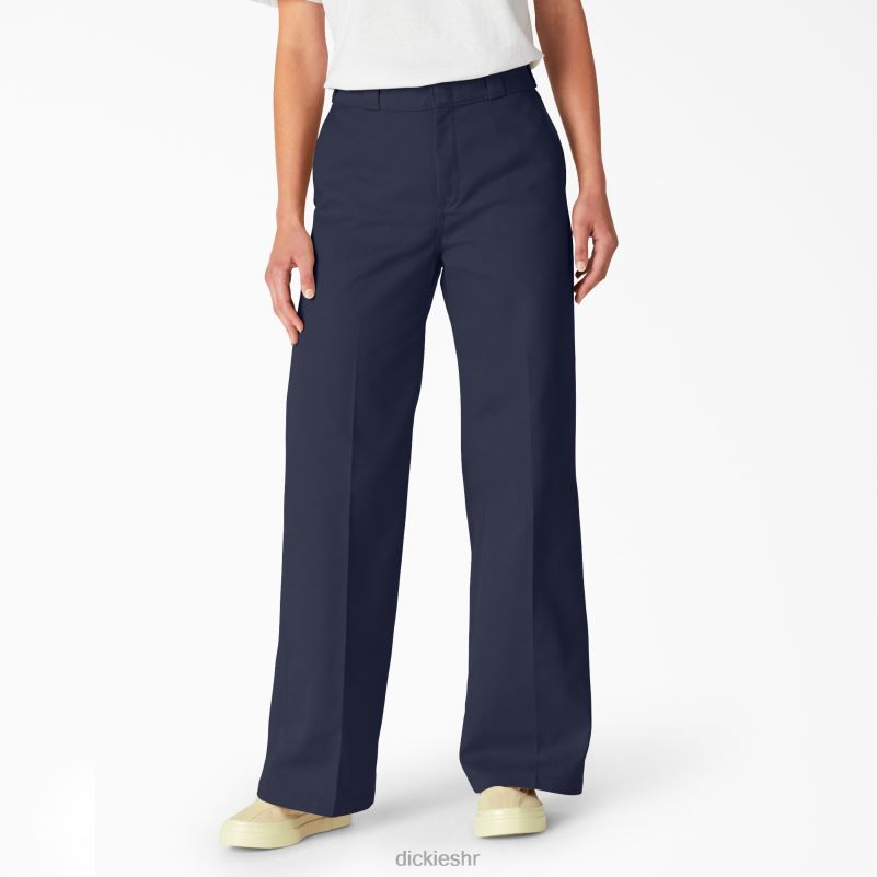 stonewashed široke radne hlače nogavica žene Dickies redovito 6BPL61750 radna odjeća