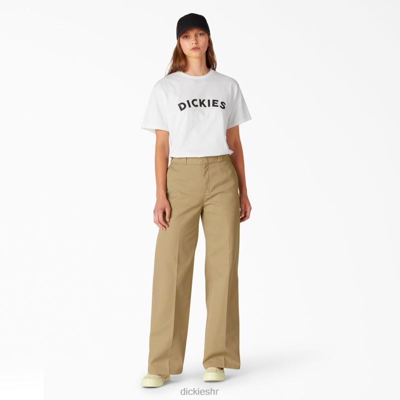 stonewashed široke radne hlače nogavica žene Dickies redovito 6BPL61752 radna odjeća