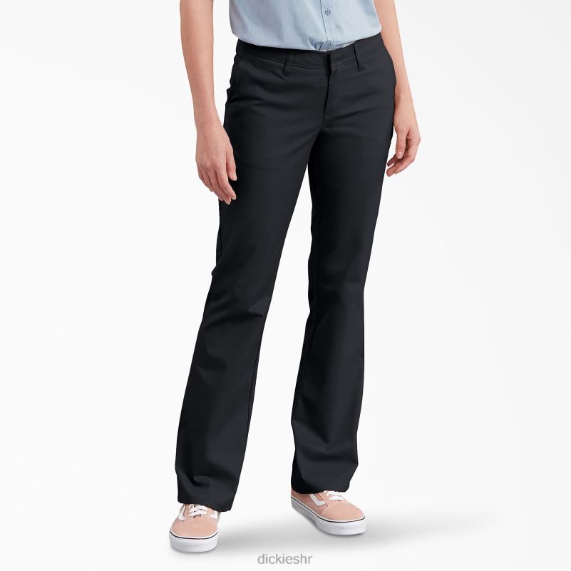 uske hlače bootcut kroja žene Dickies crna (bk) 6BPL61714 radna odjeća