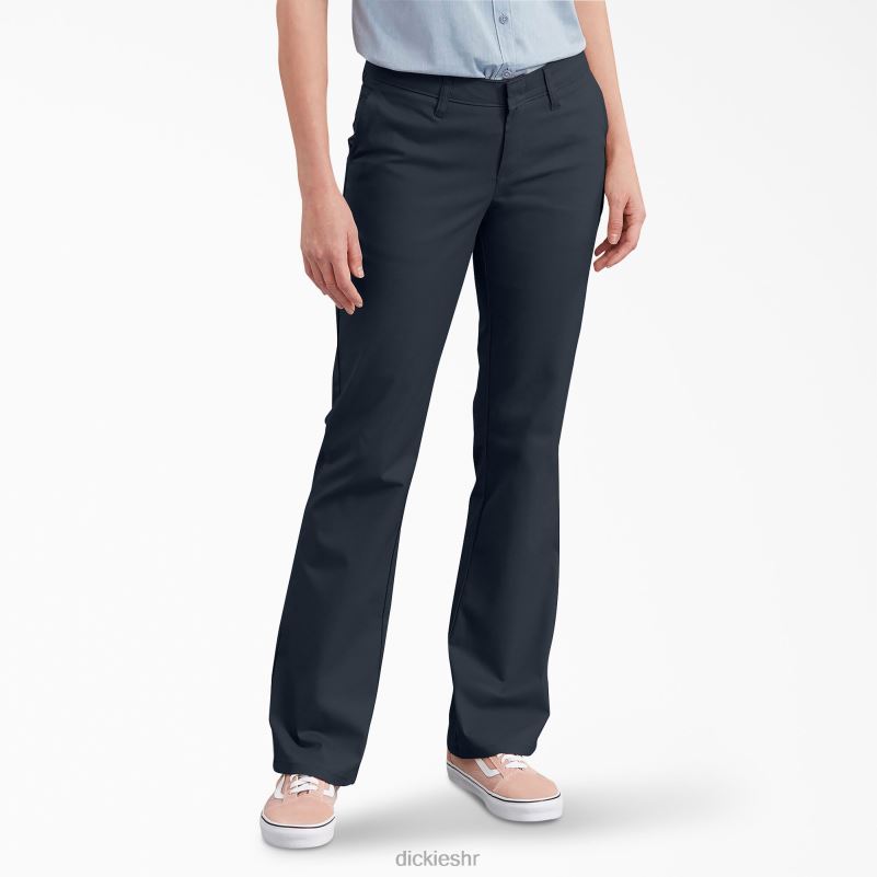 uske hlače bootcut kroja žene Dickies tamnoplava (dn) 6BPL61716 radna odjeća