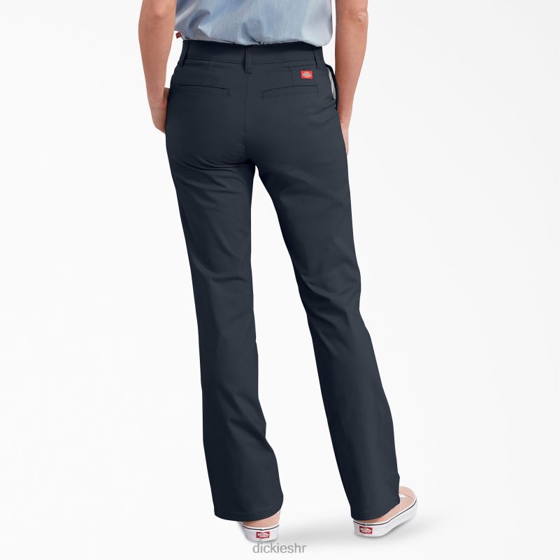 uske hlače bootcut kroja žene Dickies tamnoplava (dn) 6BPL61716 radna odjeća