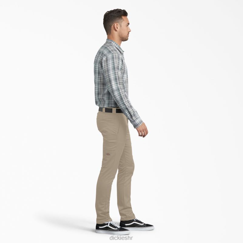 uske radne hlače muškarci Dickies pustinjski pijesak (ds) 6BPL6150 radna odjeća