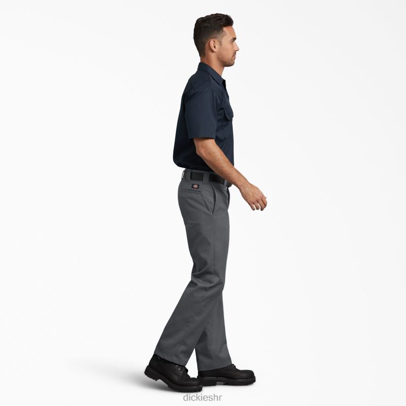 uske radne hlače muškarci Dickies ugljen siva (ch) 6BPL6114 radna odjeća